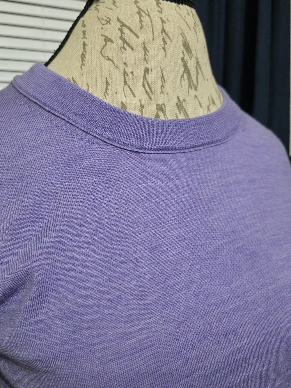 J. Crew Lavender Crewneck Merino Wool Sweater